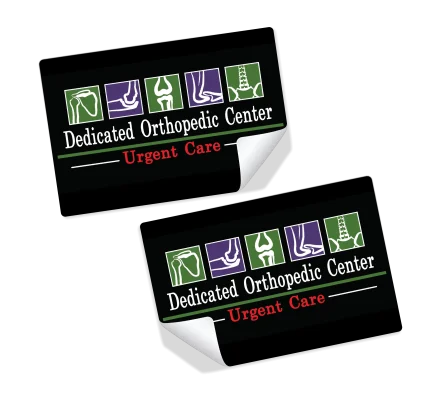 DUC Black Sticker 2X4